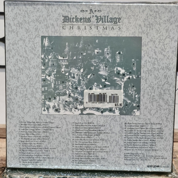 Department 56 Dickens Village Christmas 1000 Piece Springbok Puzzle - Picture 4 of 5